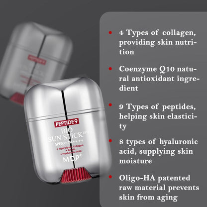 MEDI-PEEL Peptide 9 Bio Sun Stick Pro benefits