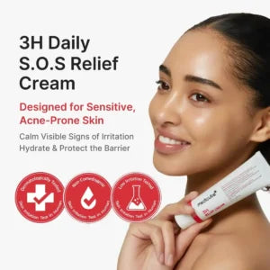 Medicube Hypochlorous 3H Relief Cream - 50ml - product benefit image 2