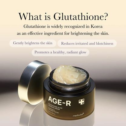 Medicube AGE-R Glutathione Glow Capsule Cream – deep moisture for a luminous finish