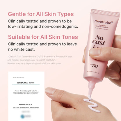 Cica and niacinamide formula that soothes and hydrates sun-exposed skin for a dewy glow