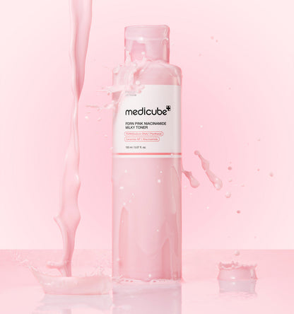 Lightweight milky essence-toner that absorbs cleanly without stickiness