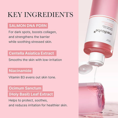 PDRN Pink Cica Soothing Toner with PDRN and centella for sensitive skin
