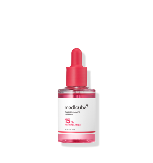 Medicube TXA Niacinamide 15% Serum 30ml, a brightening serum that targets dark spots and uneven tone