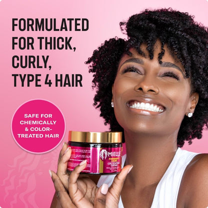 Mielle Pomegranate & Honey Coil Sculpting Custard — pomegranate honey complex