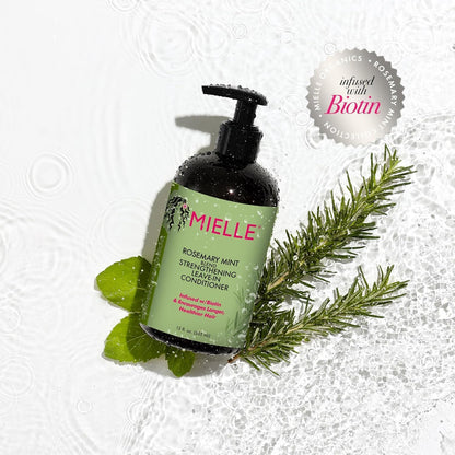 Mielle Rosemary Mint Strengthening Conditioner — soft strong hair