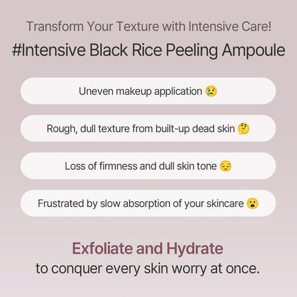 mixsoon Black Rice Peeling Ampoule — ampoule texture