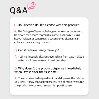 mixsoon Collagen Cleansing Balm — daily routine