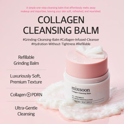 mixsoon Collagen Cleansing Balm — balm texture