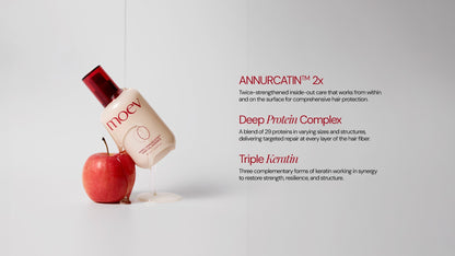 Moev Annurcatin Hair Oil Essence key ingredients: Annurca apple, proteins, keratin and botanical oils