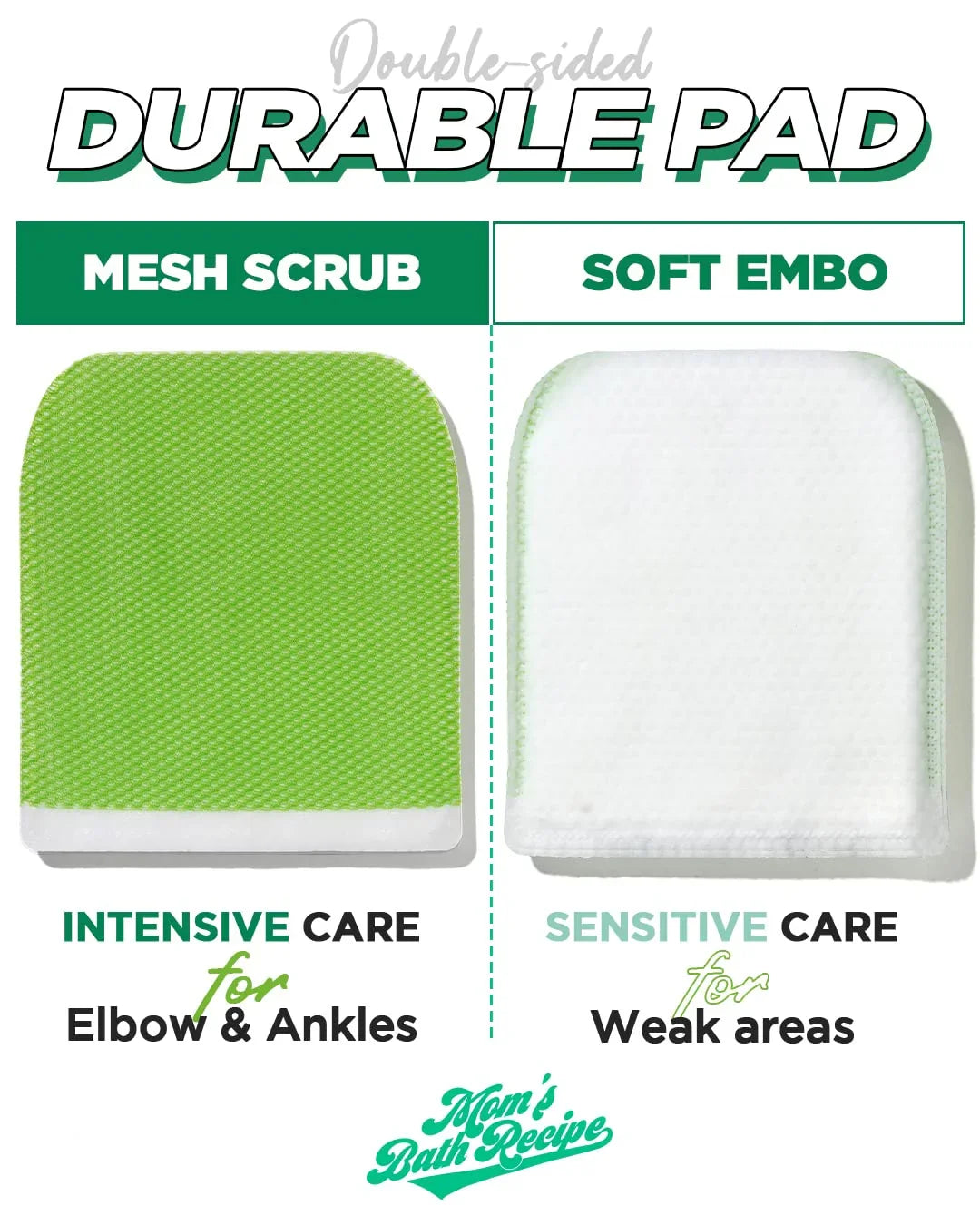Mom's Bath Recipe Body Peeling Pad — how to use