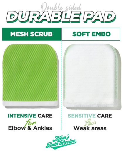 Mom's Bath Recipe Body Peeling Pad — how to use