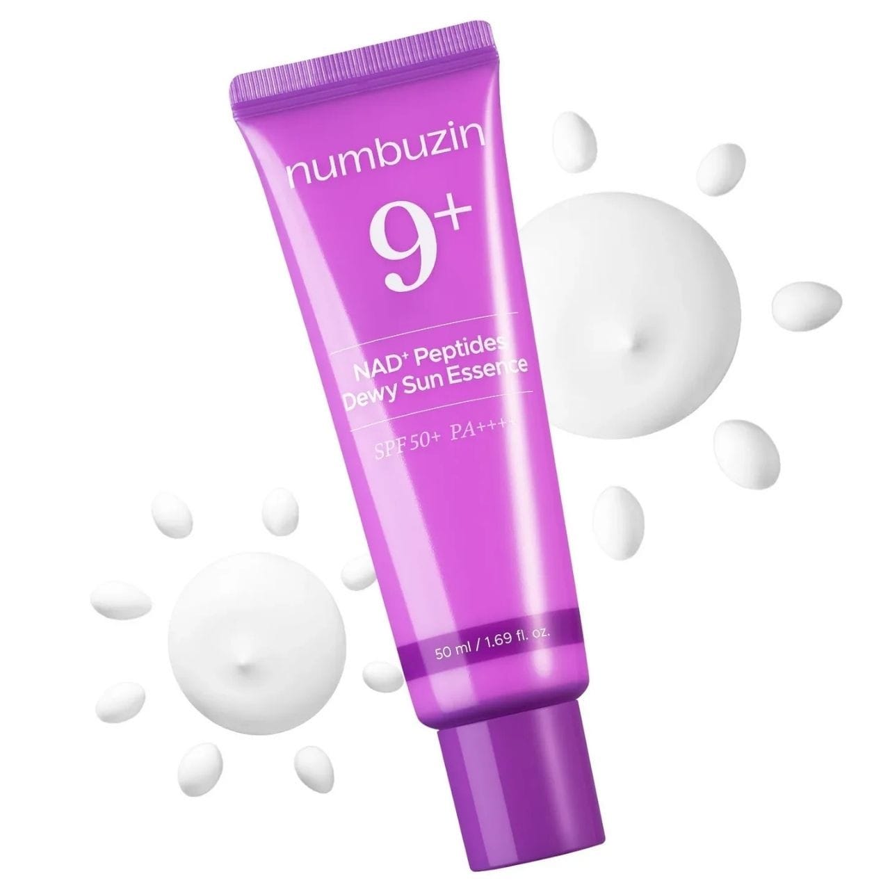 Numbuzin No.9 NAD+ Peptides Dewy Sun Essence packaging