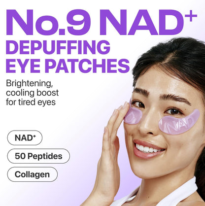 Numbuzin No.9 NMN+ Collagen Under Eye Patches — firm and revitalize the under-eye area