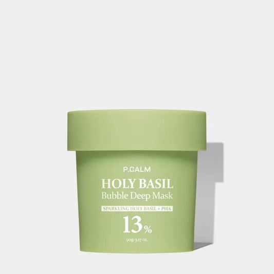 P.CALM Holy Basil Bubble Deep Mask — holy basil bubble deep-cleansing mask