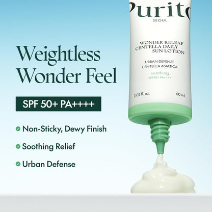 Purito Seoul Wonder Releaf Centella Daily Sun Lotion — centella daily sun lotion