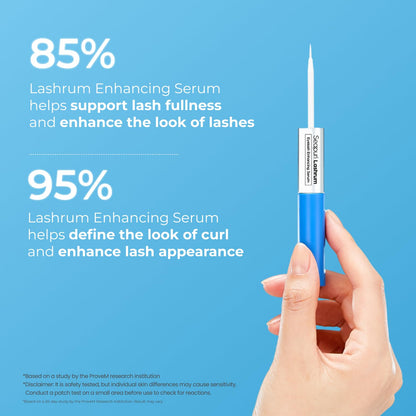 Seapuri Lashrum Eyelash Enhancing Serum — application
