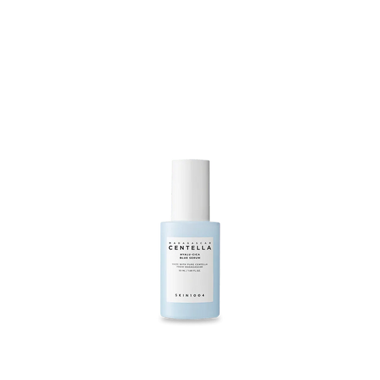 SKIN1004 Madagascar Centella Hyalu-Cica Blue Serum — calming blue centella serum
