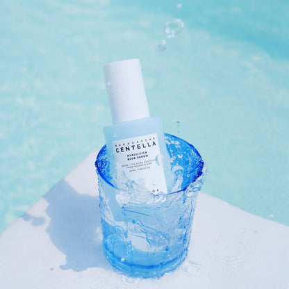 SKIN1004 Madagascar Centella Hyalu-Cica Blue Serum — helps strengthen the barrier