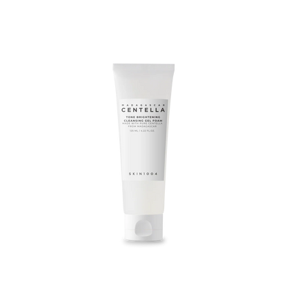 SKIN1004 Madagascar Centella Tone Brightening Cleansing Gel Foam — brightening gel-to-foam cleanser