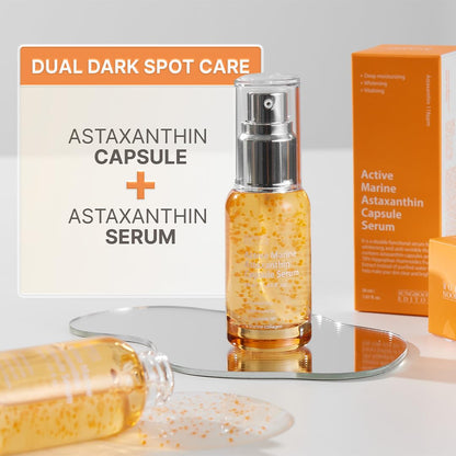SUNGBOON EDITOR Active Marine Astaxanthin Capsule Serum — capsule texture