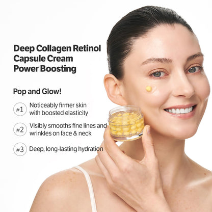 SUNGBOON EDITOR Deep Collagen Retinol Power Boosting Capsule Cream — cream texture