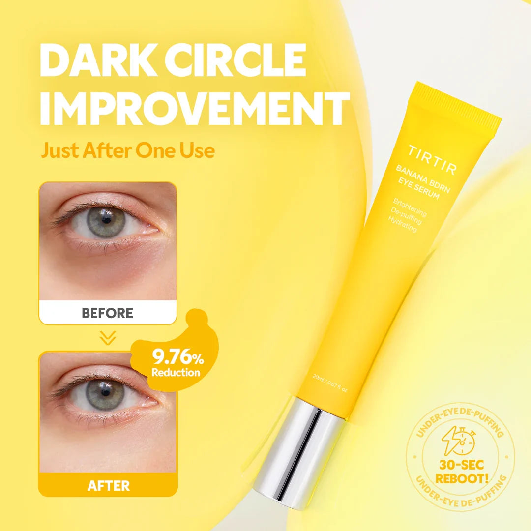 TIRTIR Banana BDRN Eye Serum — hydrates and plumps