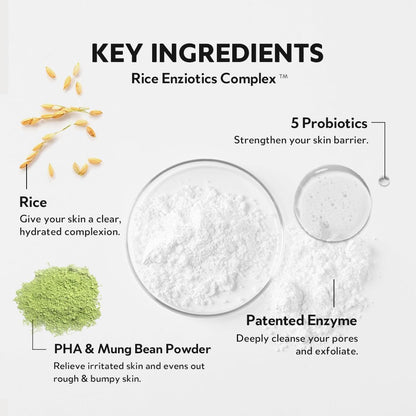 TIRTIR Hydro Boost Enzyme Cleansing Powder Wash — removes impurities and dead skin