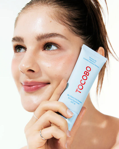 TOCOBO Bio Watery Sun Cream — broad-spectrum UVA UVB
