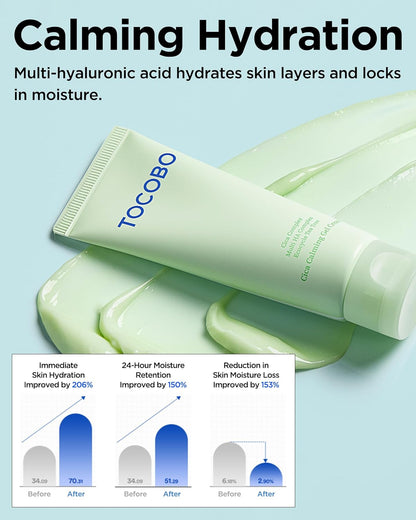 TOCOBO Cica Calming Gel Cream — how to use