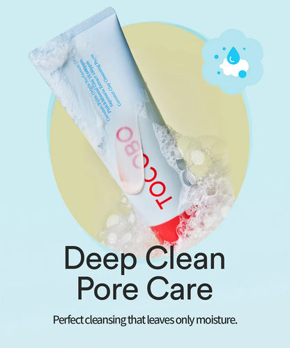 TOCOBO Coconut Clay Cleansing Foam — gentle creamy lather