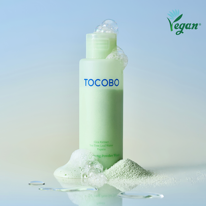 TOCOBO Cica Calming Powder Wash benefits