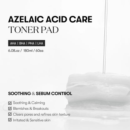 VT Cosmetics Azelaic Acid Toner Pad — textured pad