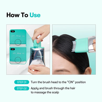 VT Cosmetics PDRN Reedle Shot Brush Hair Serum — healthy scalp hair