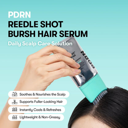 VT Cosmetics PDRN Reedle Shot Brush Hair Serum — brush applicator