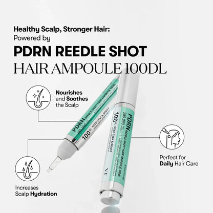 VT Cosmetics PDRN Reedle Shot Hair Ampoule 100 dL — texture