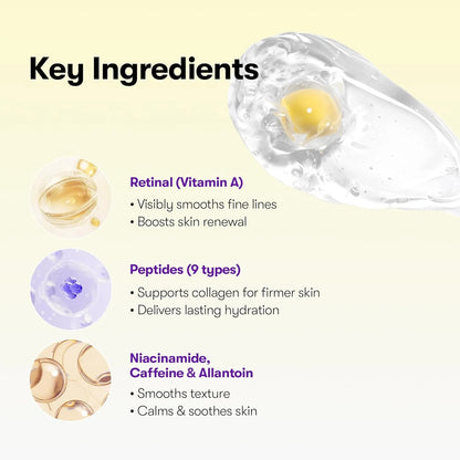 VT Cosmetics Retinal Peptide Capsule Cream — retinal peptide complex