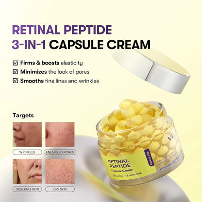 VT Cosmetics Retinal Peptide Capsule Cream — capsule texture